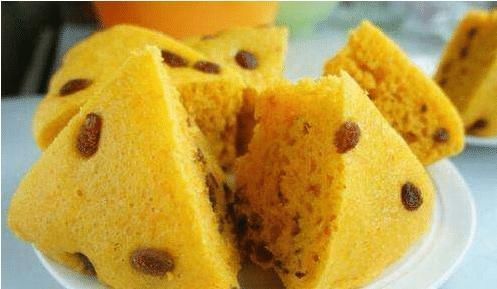 简单|电饭锅做发糕,不用1滴水,蓬松暄软做法简单,闺女就爱当早餐吃