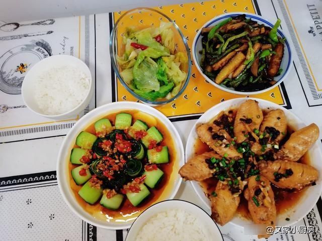 我家|我家晚饭不将就,4道家常菜,有荤有素,网友夏天这样吃不油腻