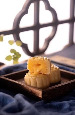  流心馅|超越美心的流心奶黄月饼