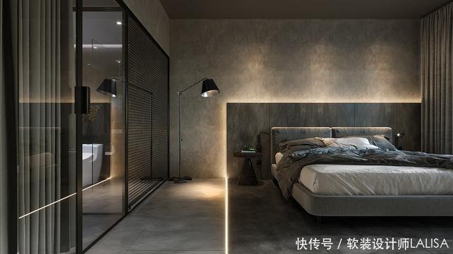 简黑|极简白很美,来看看这个260㎡的极简黑,也很惊艳