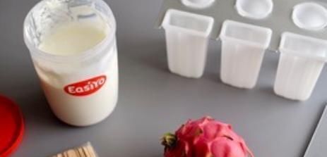 冰棒|火龙果酸奶渐变冰棒的实践