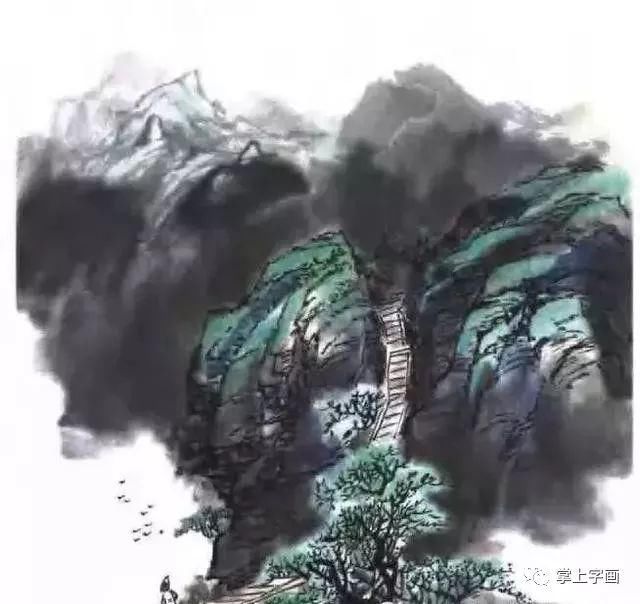  设色|传统山水画设色技法
