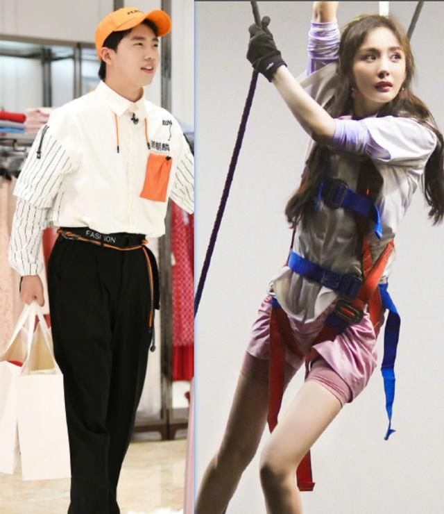  姐弟|《密逃》郭麒麟杨幂姐弟，公开比起腿长，镜头直拍时给观众整乐了