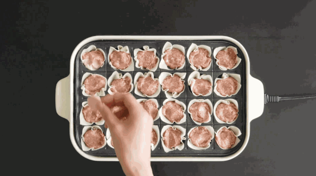  一笼|全程高能！这有一笼超可爱的小猪烧麦，不如一起吃光它！