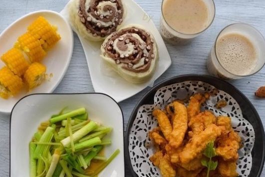 真幸福|丰富的早餐人人爱,晒到朋友圈,大家都点赞,老公孩子真幸福