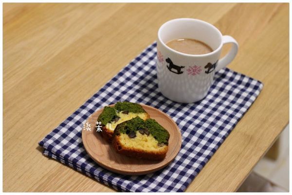  蜜豆|抹茶蜜豆双色磅蛋糕