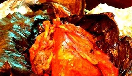  清香|御土荷叶鸡，味道鲜美，再配上淡淡的荷叶清香，令人回味绵长