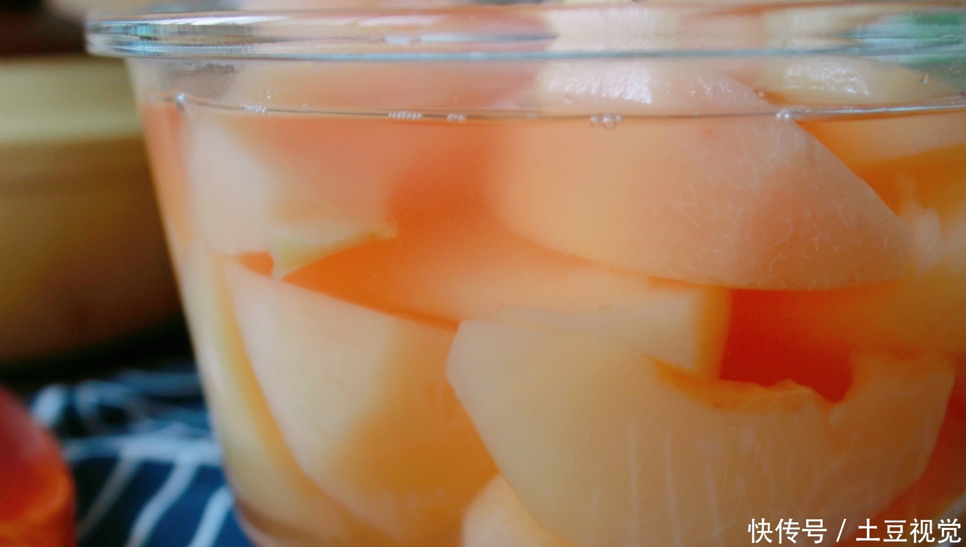  桃子|桃子不甜别扔掉，做成罐头抢着吃，软滑香甜，无添加，简单易学