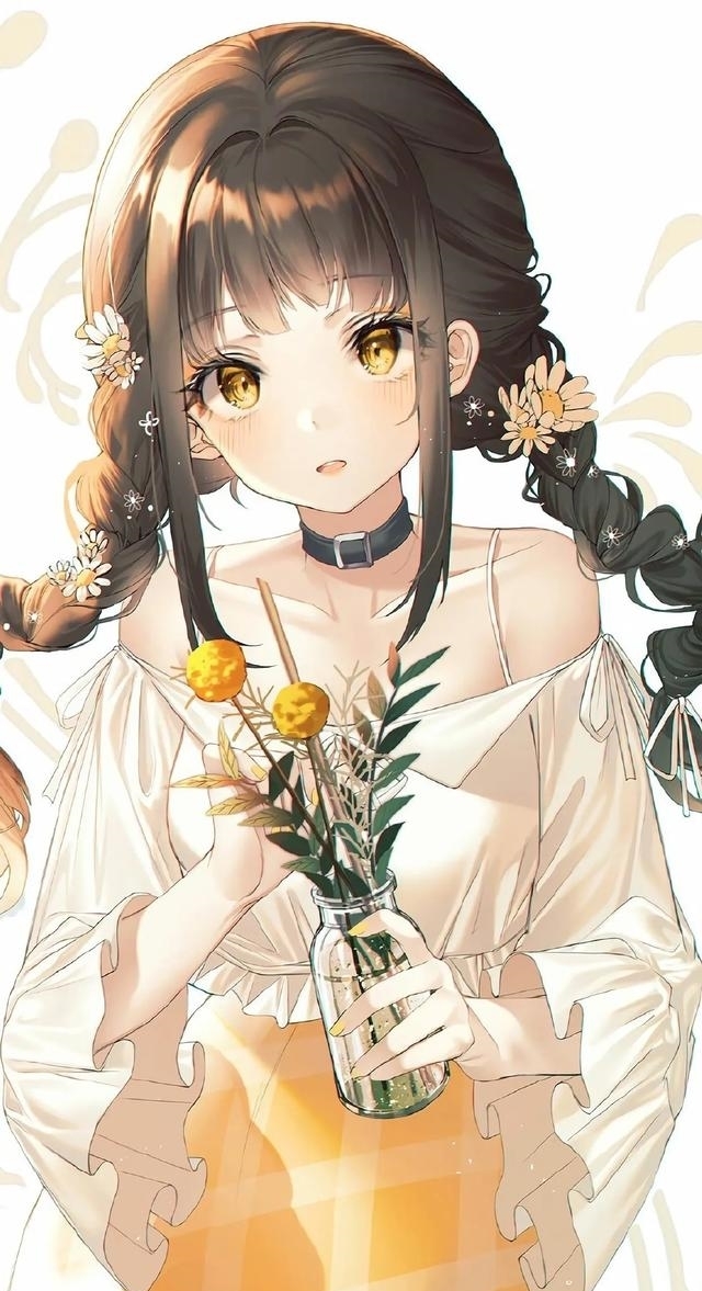 轻盈|手机壁纸(12):优质动漫美女,轻盈灵动