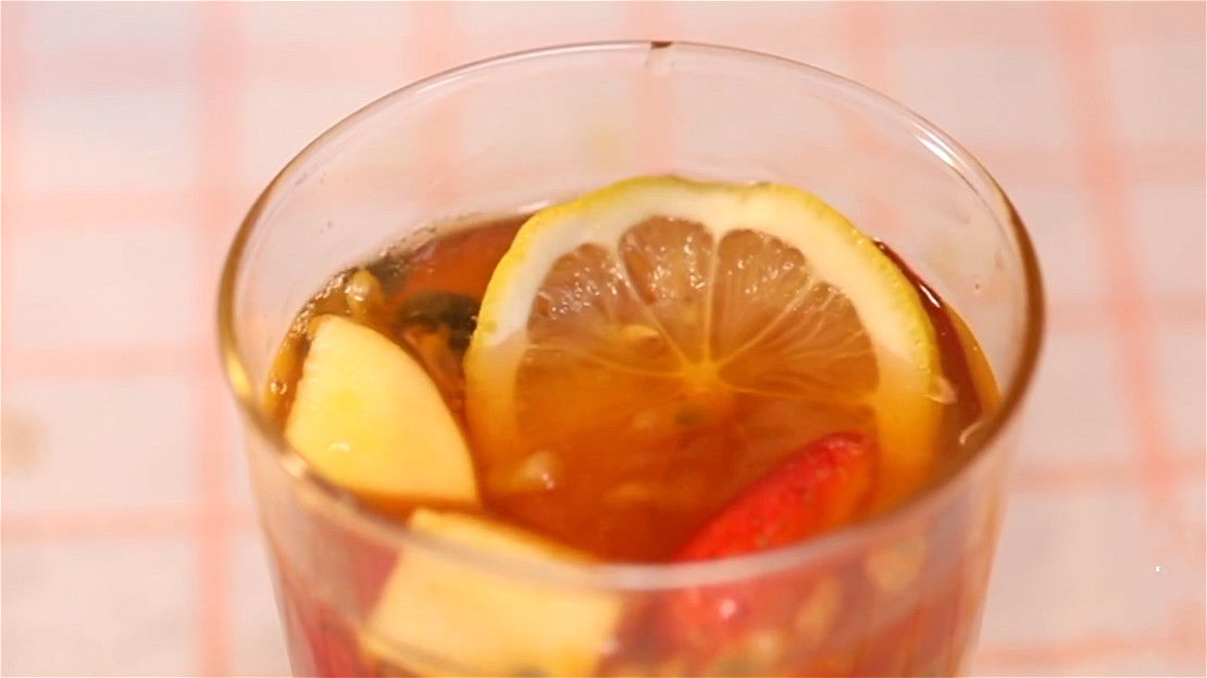 营养|教你自己做天然水果茶,开胃消食,营养好颜值高,清爽夏天