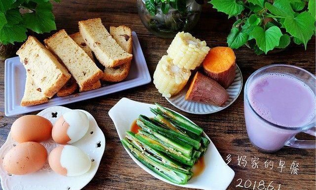 家常|我家的早餐不够萌,但都是简单易做的家常做法,营养可口家人爱吃
