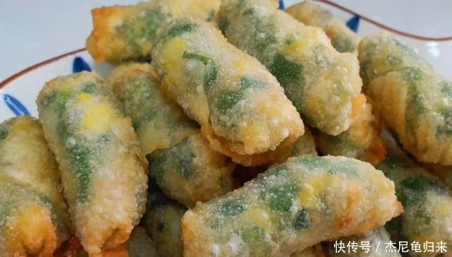 酥脆|懒人春卷做法!不和面,不揉面,15分钟做一锅,酥脆又鲜香