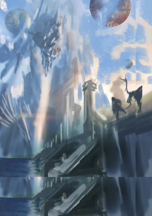  PS|让人震撼的场景原画！PS高手赶紧试一试！