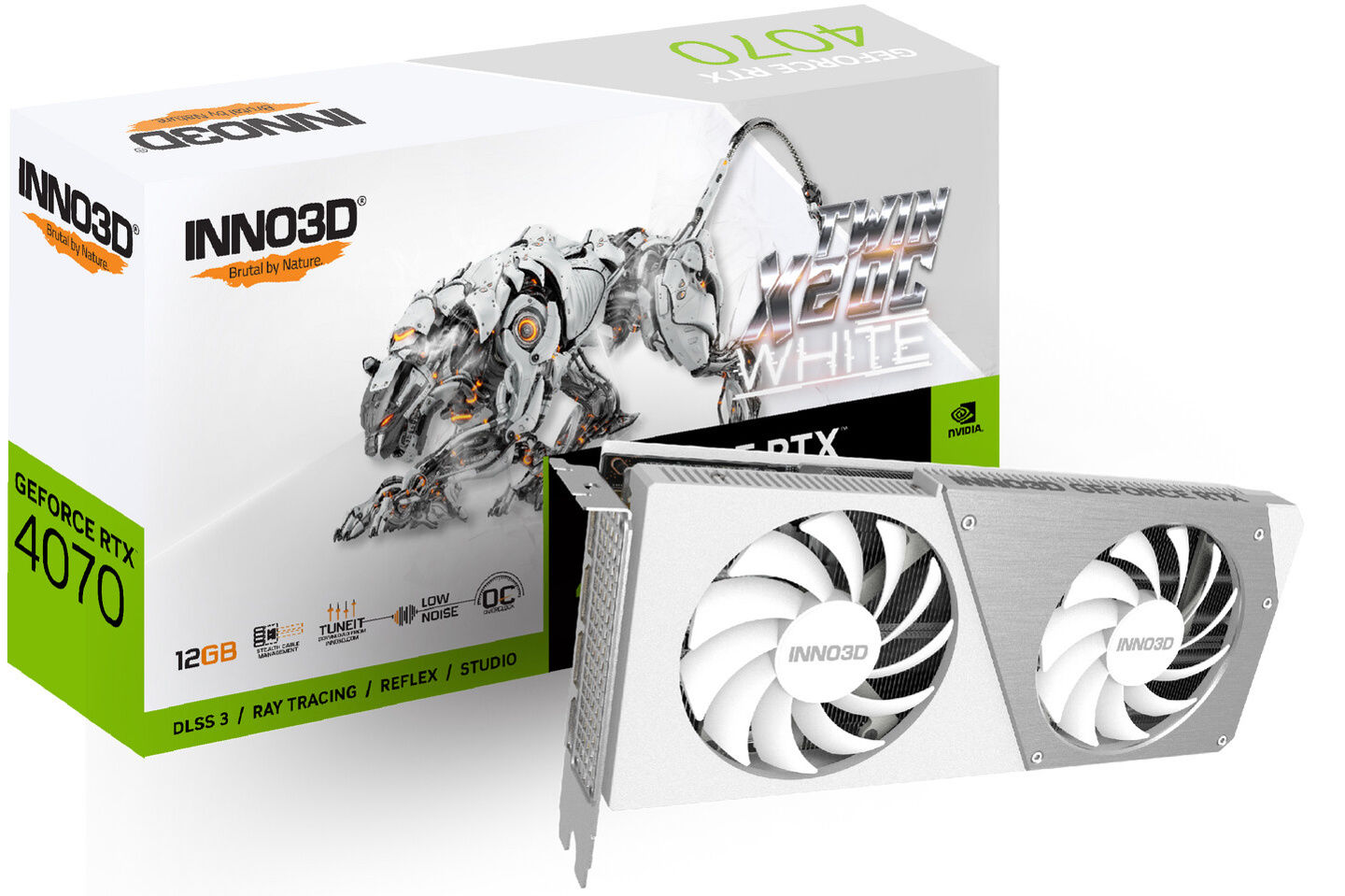 映众发布新款 RTX 4070 Twin X2 OC 显卡，线材隐藏设计