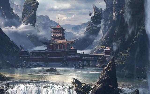  动漫|属于中国古典建筑的独特美感！非常棒的一组动漫古典场景作品赏析