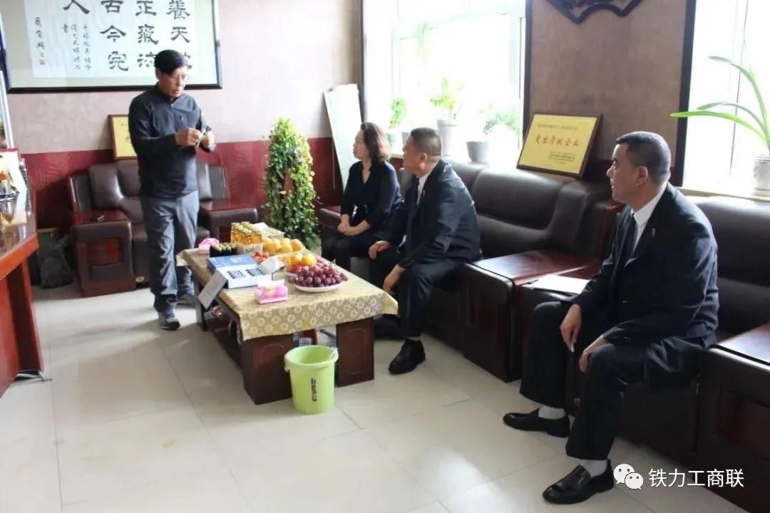 限责任公|铁力市工商联联合铁力市人民法院走访企业 助力优化营商环境