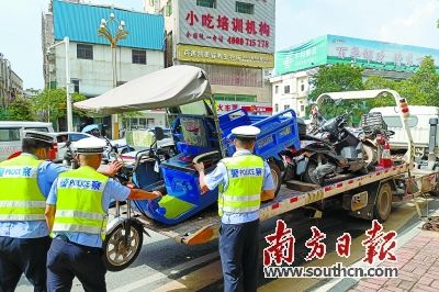 整治|黄江集中整治摩托车电动车交通违法