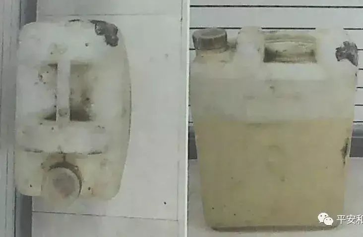运输|和平警方处置一名非法运输汽油男子
