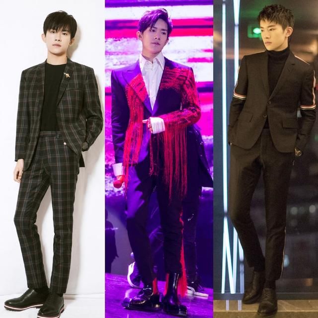 TFBOYS|「TFBOYS」「分享」200809 易烊千玺成长向对比合集,少年已长成大人模样