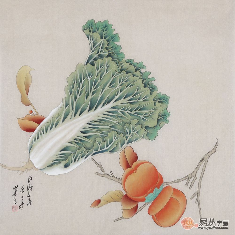 生活|餐厅适合挂什么画 经典餐厅果蔬画赏析