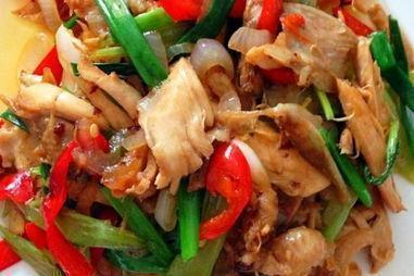  推荐|精选美食推荐红烧财鱼片，炝炒鱼，培根炒猪肚菌的做法