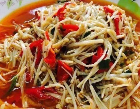 金针菇|总是吃不腻的几道家常菜,鲜香入味,解馋下饭,香到流口水