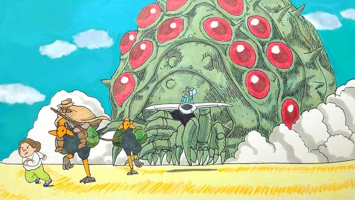  画家|日本插画家专门“抹黑”宫崎骏动画，却引来无数人点赞，画风简直...