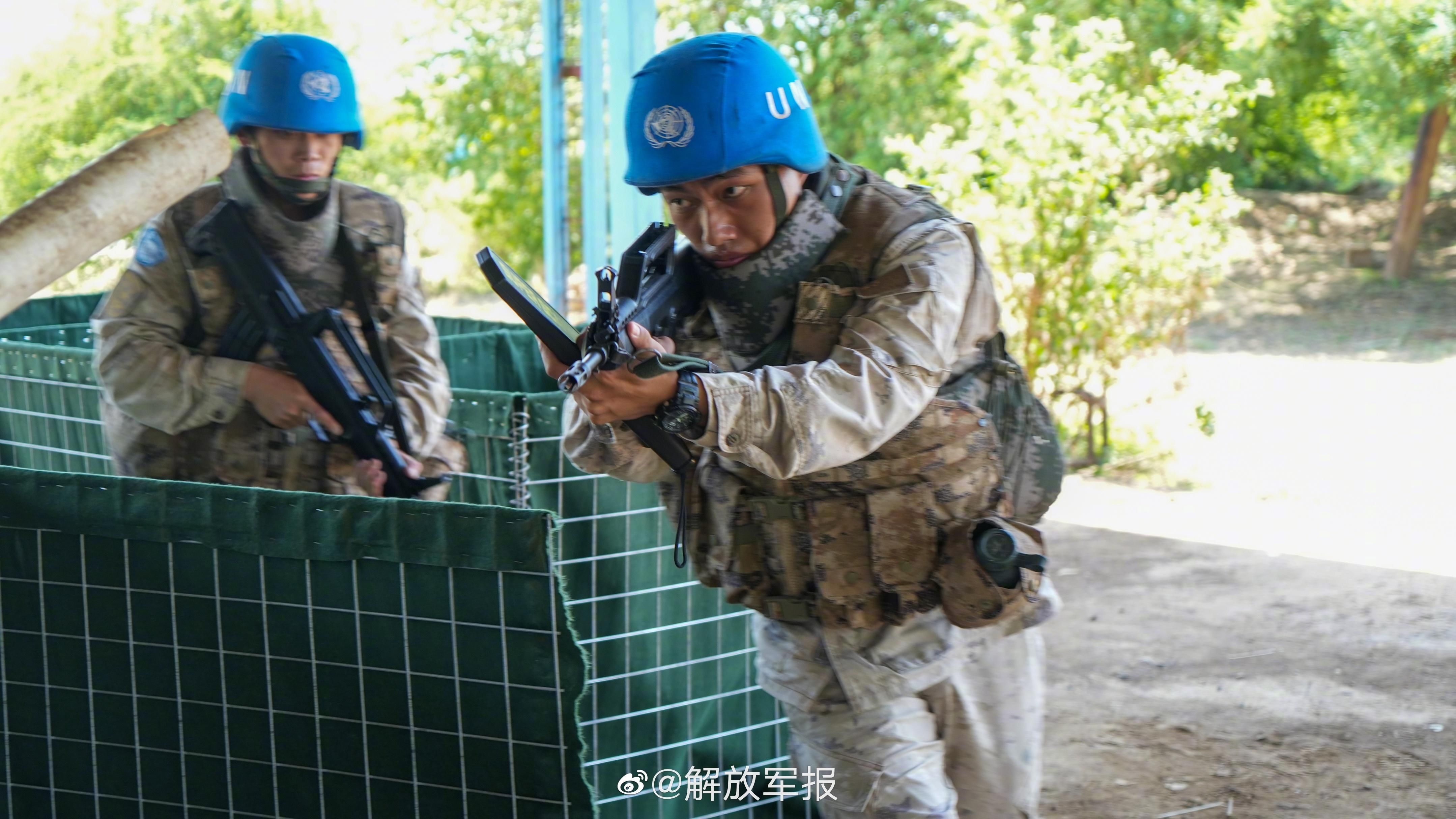 中国第九批赴南苏丹（朱巴）维和步兵营通过首次战备能力评估