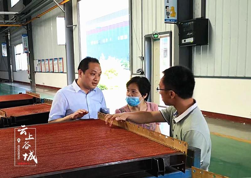 调研|县领导企业走访调研:加强安全生产 防范电信诈骗