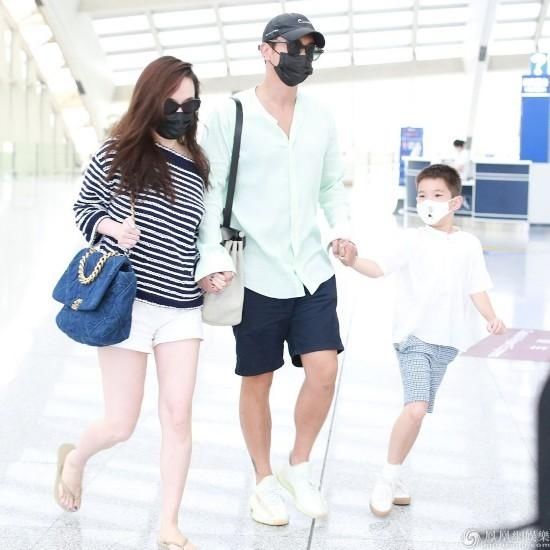  热裤|霍思燕穿热裤秀玉腿获老公守护 嗯哼被杜江“夹着走”场面搞笑