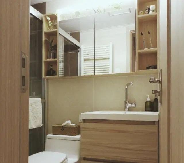  置物架|小卫生间如何设计更合理 16个实用设计让卫生间更整洁