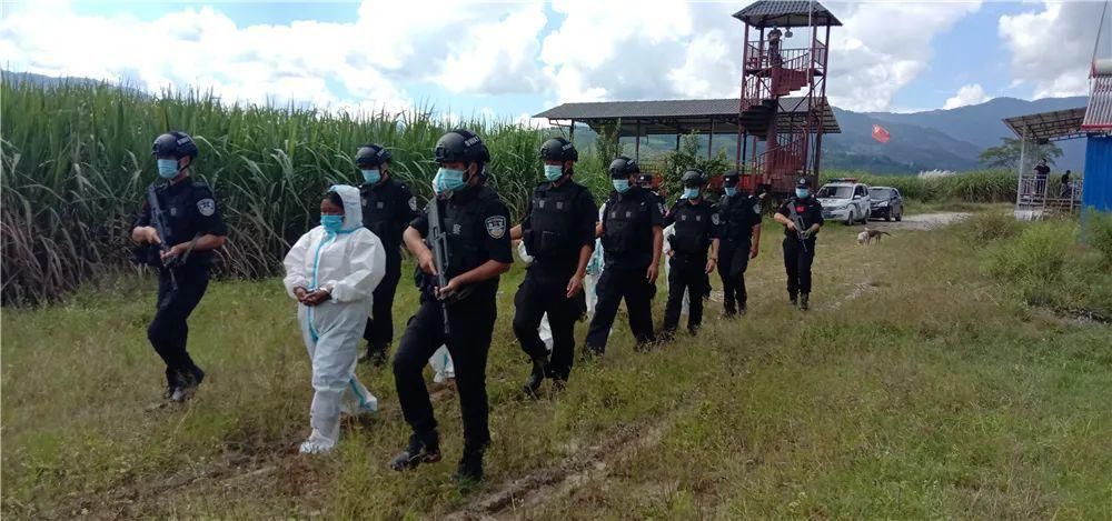 越国|还敢偷越国边境？陇川抓获5人！