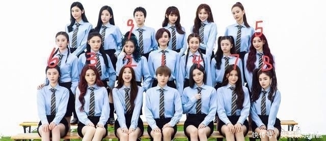 位置|青你2毕业照又来了!除了刘雨昕稳坐C位,其他前九的位置遭质疑