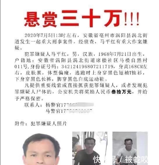 警方|男子杀人后潜逃两个月，警方曾悬赏30万元，通报：嫌犯已畏罪自杀