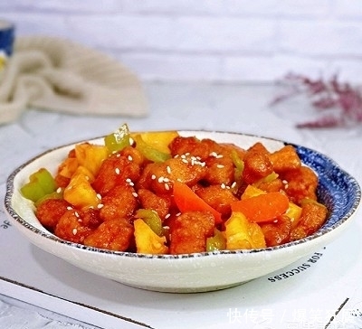 番茄酱|#钟于经典传统味#菠萝咕咾肉