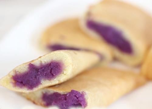 美味|分享一款奶香紫薯饼,孩子爱吃的营养辅食,软嫩香甜,美味又好吃