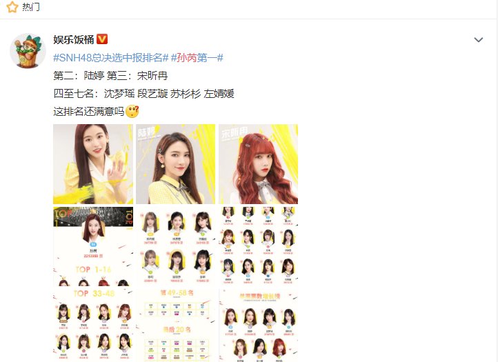  风格|?SNH48总决赛孙芮勇获第一，酷爱暗黑风的小姐姐，果然强