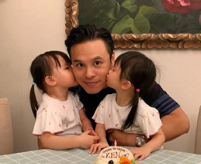 身家|熊黛林晒全家福为老公庆生,过亿身家却只有小蛋糕,低调又温馨