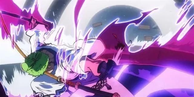 超新星|海贼王：索隆再爆鬼气，犹如紫色修罗！能超越冥王雷利吗？