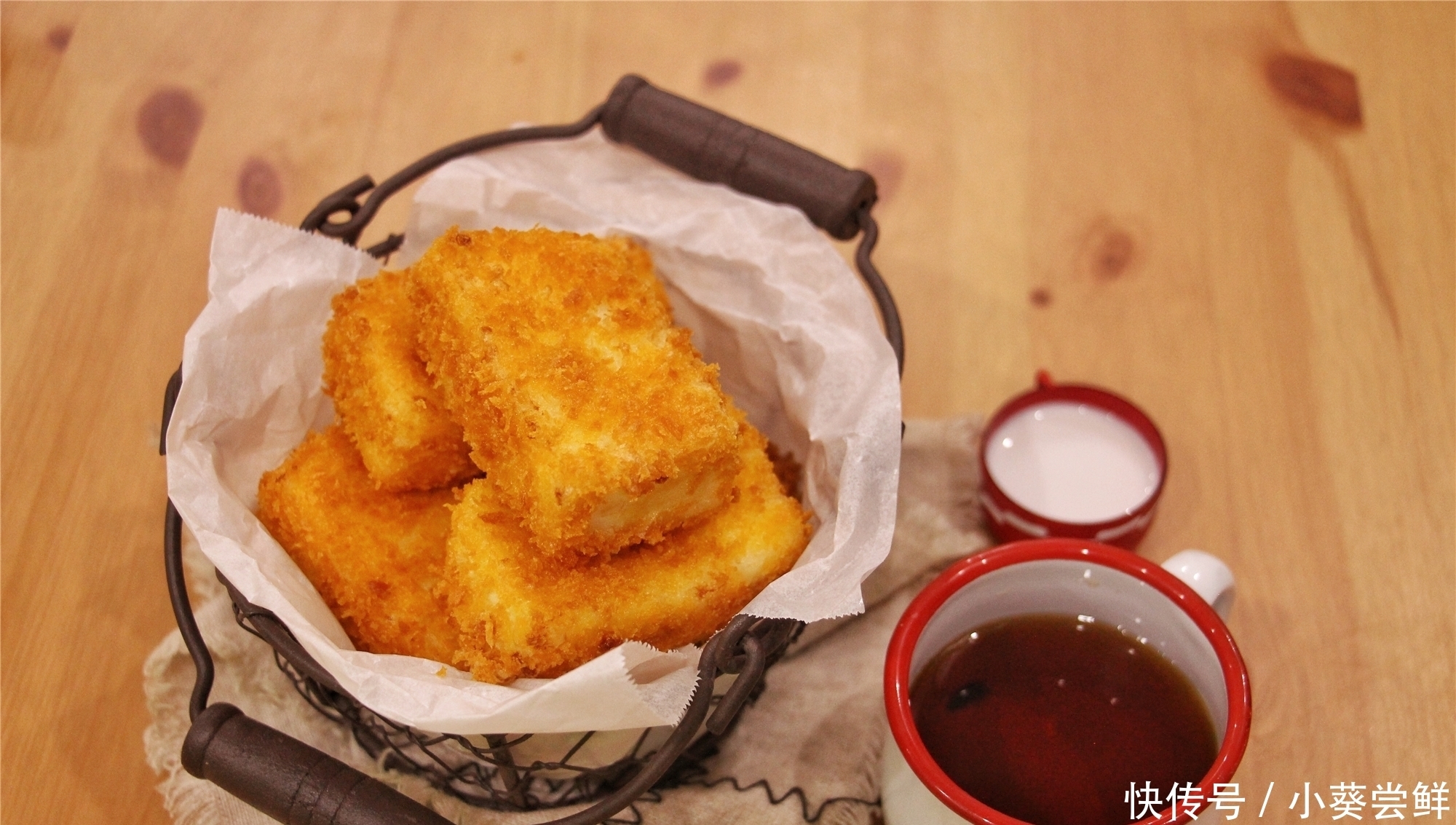 炸鲜奶|《向往》中网友票选最高的美食,外酥内软、奶香浓郁,老少皆宜