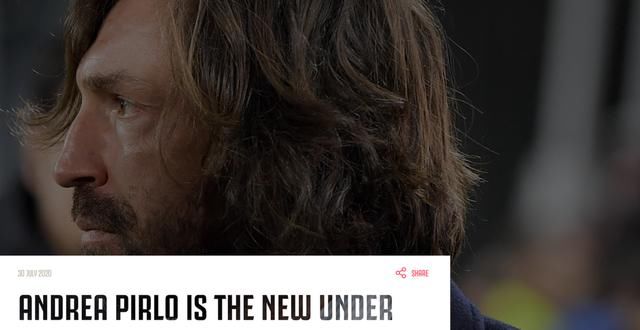  官方|尤文图斯官方：皮尔洛任U23主教练