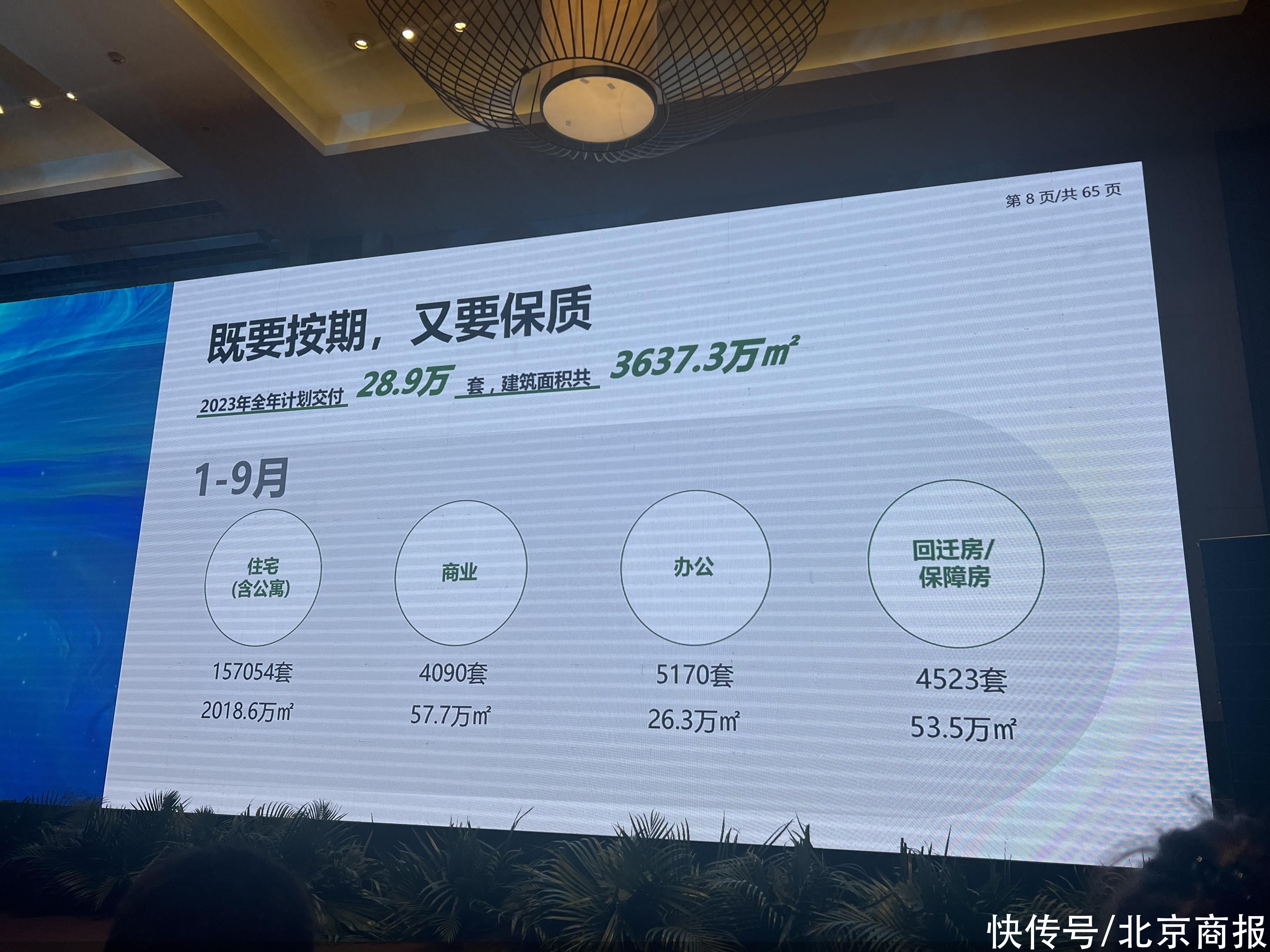 万科张海：全年预计交付28.9万套房屋