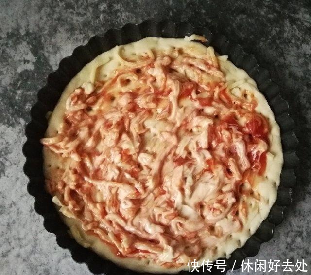 拉奶酪丝|芒果披萨,芒果软糯香甜,一出炉就被抢光了