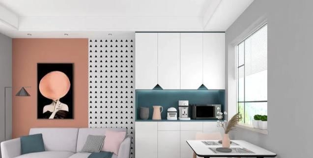  拥有|1㎡小餐厅不配拥有餐桌？别傻了，我连餐边柜都能塞下