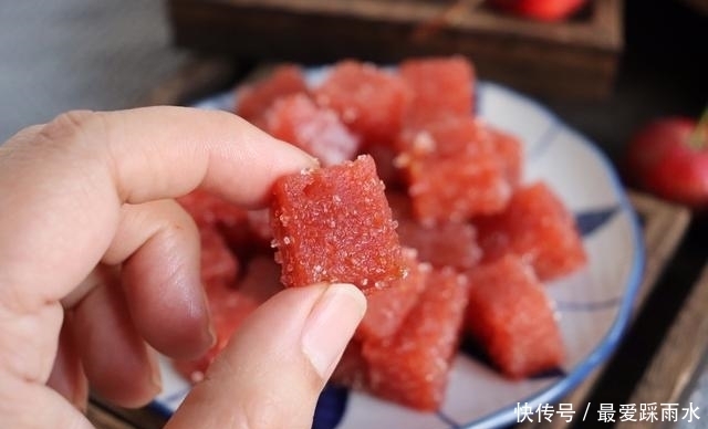 山楂糕|纯天然无添加的山楂糕,酸酸甜甜又开胃,自己制作健康美味