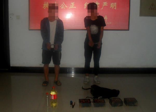 七里营镇|三少年结伙偷电瓶 只为筹钱上网打游戏