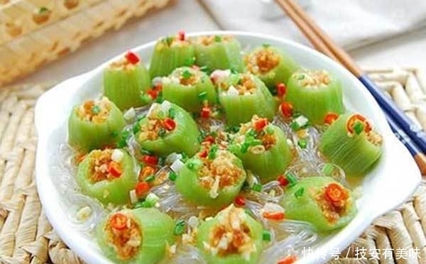 粉丝|美食大全 家常菜 蒜茸虾米丝瓜的做法小贴士