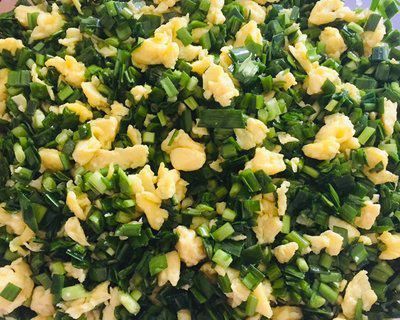 鸡蛋|不出水的:韭菜鸡蛋饺子馅