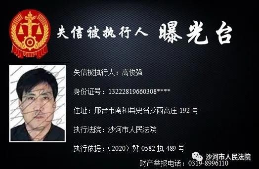 市中级人民法院|河北3市实名曝光！这些人将处处受限