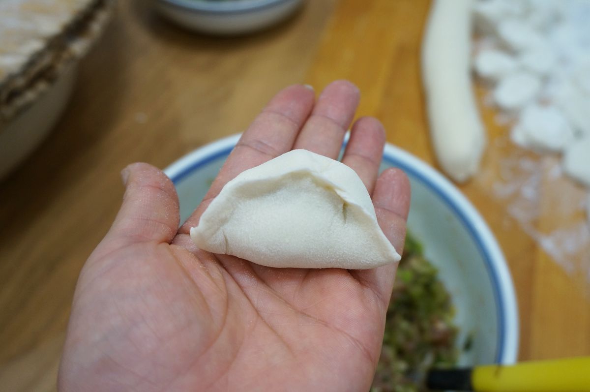  揉面|除了韭菜馅的饺子，我家最爱吃这馅，又香又嫩吃起来没够！